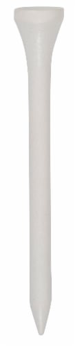 Pinemeadow SuperFly Golf Tees - 30 Pack - White Perspective: bottom