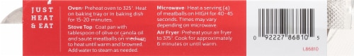 AMYLU Fully Cooked Italian-Style Chicken Meatballs Perspective: bottom