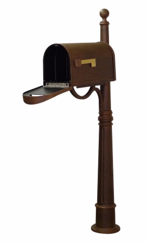 The Classic mailbox and Ashland Mailbox Post Perspective: bottom