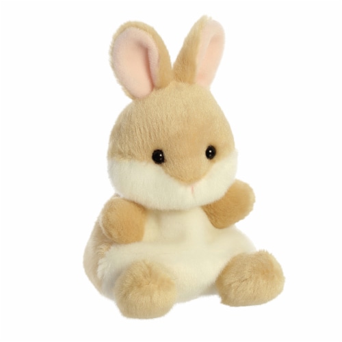 Aurora World 5 Inch Palm Pal Ella Bunny Stuffed Animal Perspective: bottom