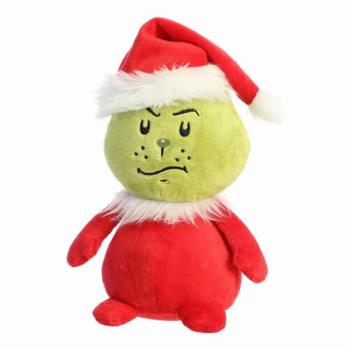 Aurora Medium Red Dr. Seuss 9.5 inches Pop Art Santa Grinch Whimsical ...