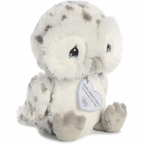 Nigel Snow Owl 8 inch - Baby Stuffed Animal by Precious Moments (15712) Perspective: bottom