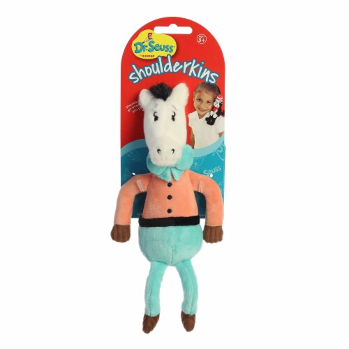 Aurora Small Multi-Color Dr. Seuss Shoulderkin 7 inches Horse Museum Whimsical Stuffed Animal ...