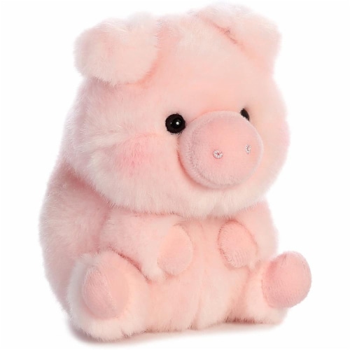 Aurora World Rolly Pet Prankster Pig Plush Perspective: bottom