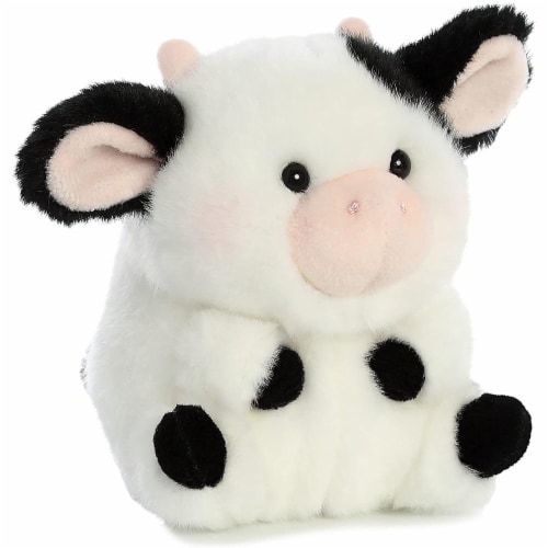 Aurora World Rolly Pet Daisy Cow Plush Perspective: bottom