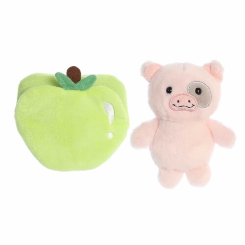 ebba Small Pink Pocket Peekers 5.5 Paisley Piglet Adorable Baby Stuffed ...