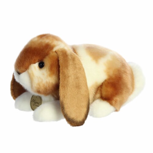 Aurora Small Tan Miyoni 9 inch Holland Lop Rabbit Realistic Stuffed Animal, One Size - Kroger