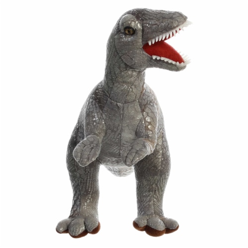 Aurora Medium Gray Dinos & Dragons 12 inches Velociraptor Ferocious ...