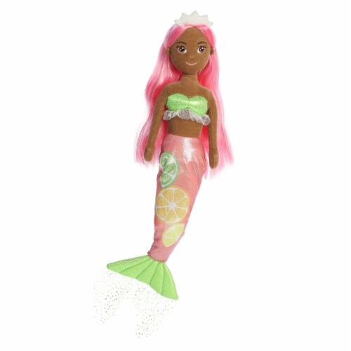 Aurora Large Pink Sea Sparkles Citrus Sparkles 18 inch Olivia Orange ...