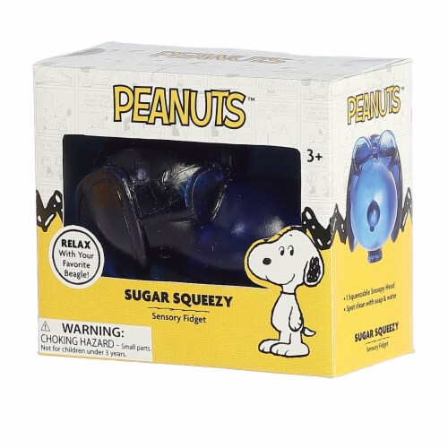 Aurora Toys Mini Blue Peanuts 3 inch Snoopy Joe Cool Sugar Squeezy ...