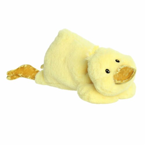 Aurora Large Yellow Snoozles 19 inches Duck Laid-back Stuffed Animal ...