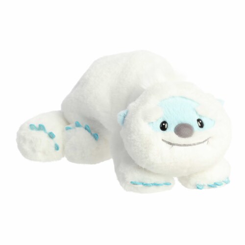 Aurora Large White Snoozles 18inches Yeti Laid-back Stuffed Animal, One ...
