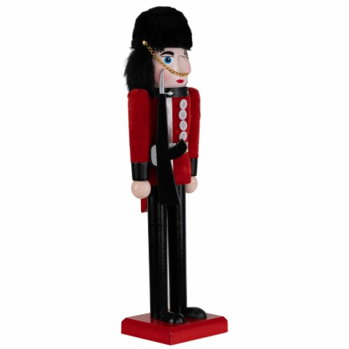 Nutcracker Factory 14 Red and Black Royal Guard Christmas Nutcracker