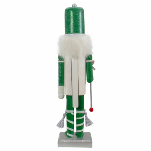 Northlight 14 Tootsie Roll Junior Mints Wooden Christmas Nutcracker Figure Perspective: bottom