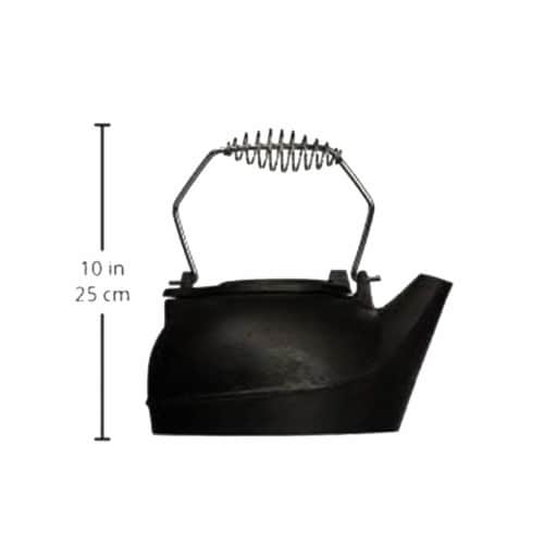 Panacea Open Hearth Kettle Humidifier - Black Perspective: bottom