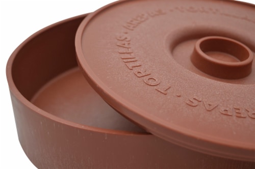 IMUSA Tortilla Warmer - Terracotta Perspective: bottom