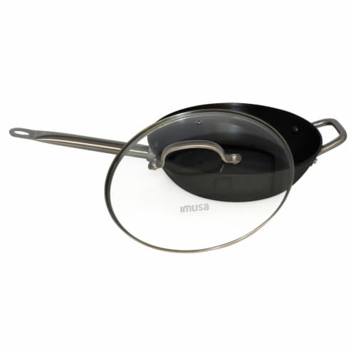 IMUSA Light Cast Iron Jumbo Cooker - Black Perspective: bottom