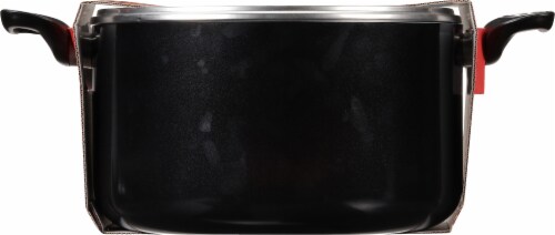 IMUSA® Dutch Oven Aluminum With Glass Lid - Cera Perspective: bottom