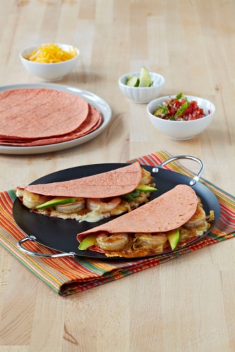 IMUSA Round Carbon Steel Comal - Black Perspective: bottom