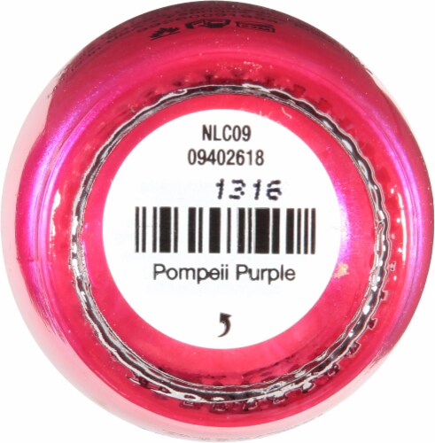 OPI Pompeii Purple Nail Lacquer Perspective: bottom