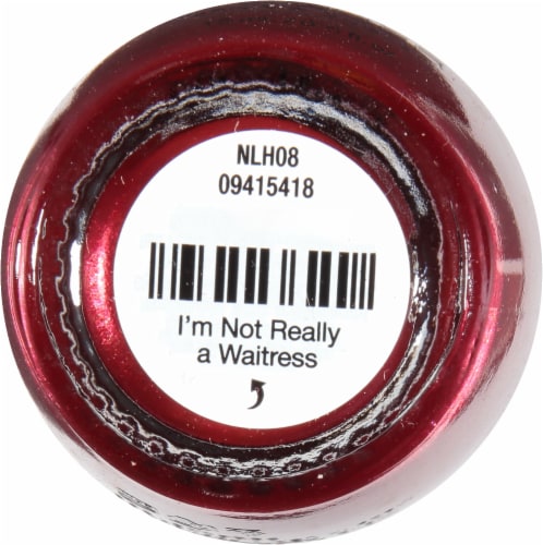 OPI I'm Not Really A Waitress Nail Lacquer Perspective: bottom
