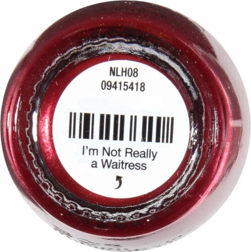 OPI I'm Not Really A Waitress Nail Lacquer Perspective: bottom