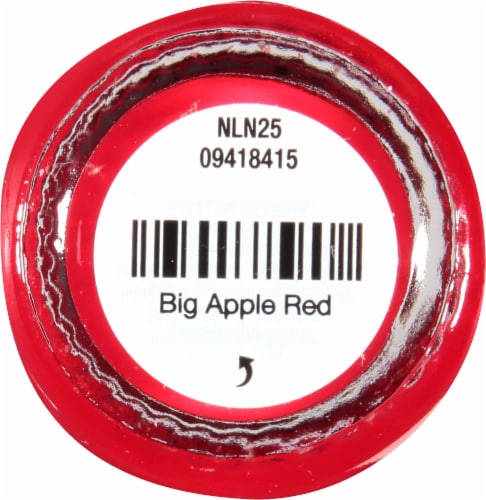OPI Big Apple Red Nail Lacquer Perspective: bottom