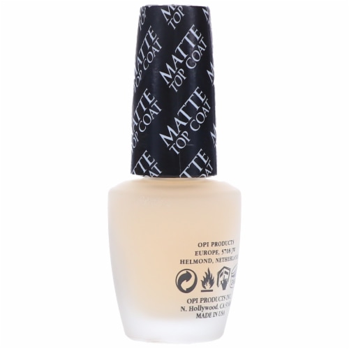 OPI Top Coat Matte Perspective: bottom