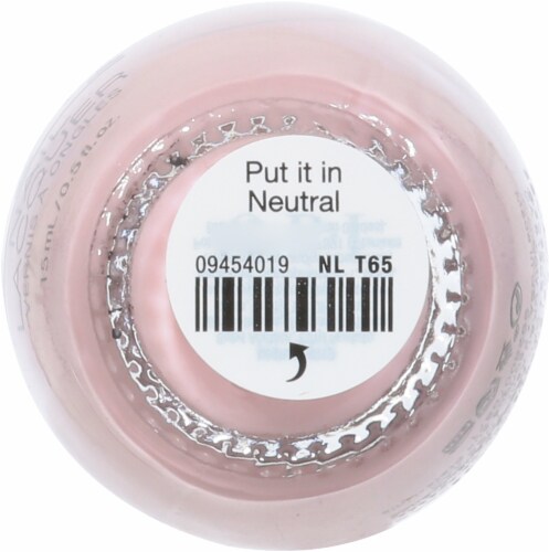 OPI Put It In Neutral Nail Lacquer Perspective: bottom