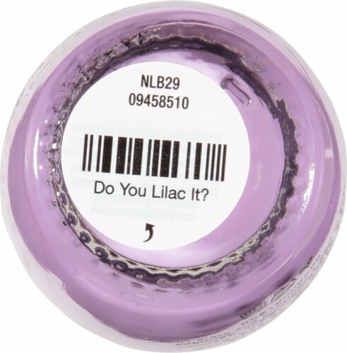 OPI Do You Lilac It Nail Lacquer Perspective: bottom