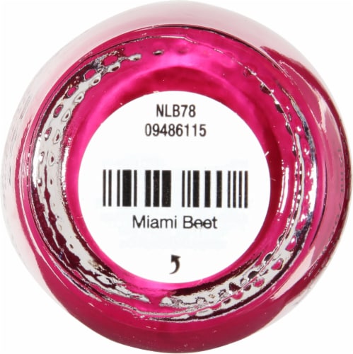 OPI Miami Beet Nail Lacquer Perspective: bottom