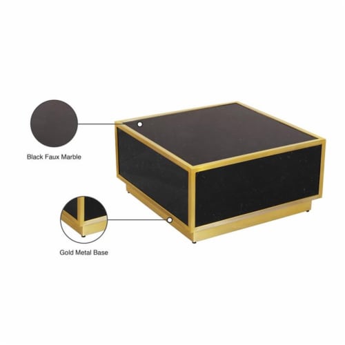 Meridian Furniture Glitz Coffee Table - Black Meridian Furniture Glitz Coffee Table - Black