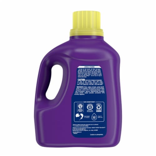 XTRA Mountain Rain Liquid Laundry Detergent Perspective: bottom
