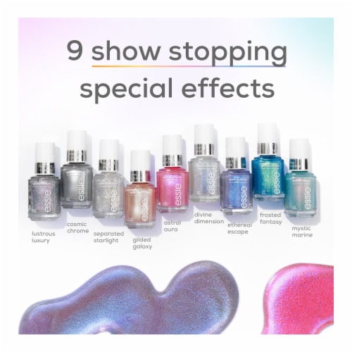 Essie Nail Art Studio Special Effects Vegan Nail Polish Astral Aura Perspective: bottom