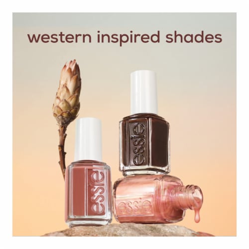 Essie Salon-Quality Vegan Nail Polish Save a Cowboy Perspective: bottom