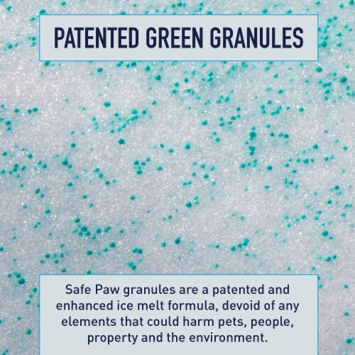 Safe Paw Pet Friendly Concrete Safe Salt Free Ice Melt Pellets, 22 Lb Flexicube Perspective: bottom