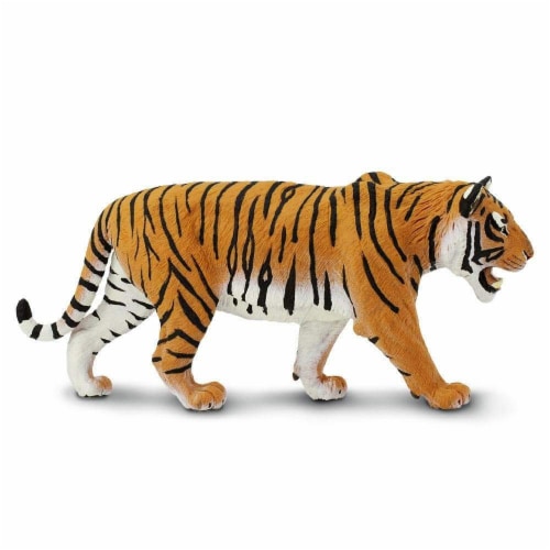 Siberian Tiger Toy Perspective: bottom