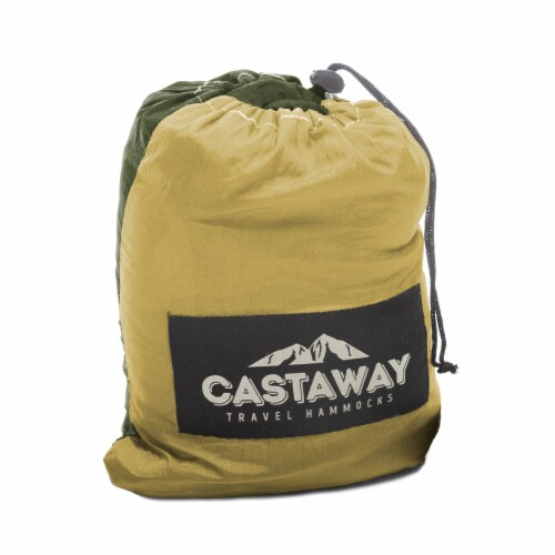 Castaway Living Hammock Single Olive/Khaki Perspective: bottom