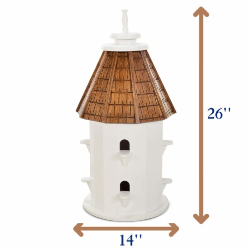 Castaway Two-Tiered Bird House Perspective: bottom