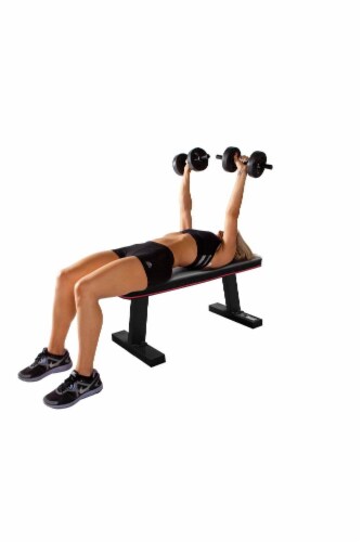 Marcy Home Gym Exercise Fitness Training Workout Flat Board Weight Lifting Bench Perspective: bottom