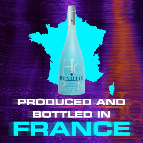 Hpnotiq Tropical Fruit Liqueur Perspective: bottom