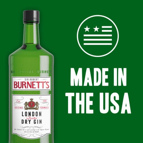 Burnett's London Dry Gin Perspective: bottom