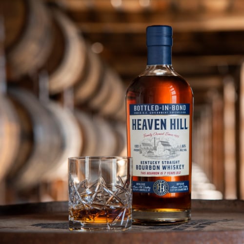Heaven Hill Bottled-In-Bond Bourbon Perspective: bottom