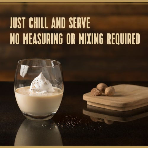 Evan Williams Original Southern Egg Nog Cocktail Perspective: bottom