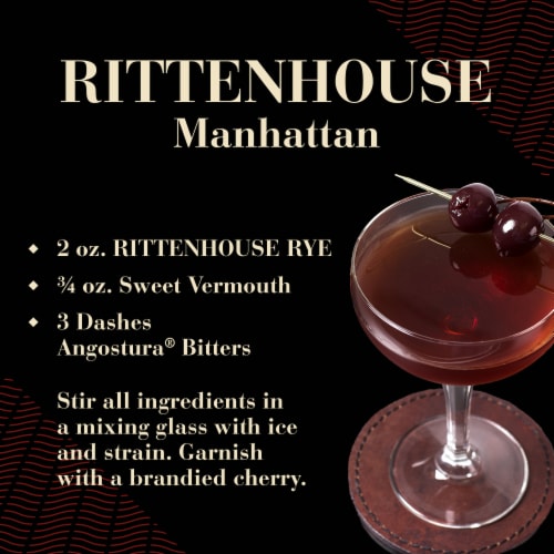 Rittenhouse Rye Whiskey Perspective: bottom