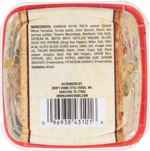 Texas Kitchen® Italian Pasta Salad Perspective: bottom