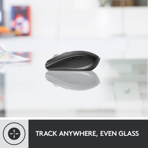 Logitech MX Anywhere 3 910-005987 Wireless Laser Mouse Black Perspective: bottom