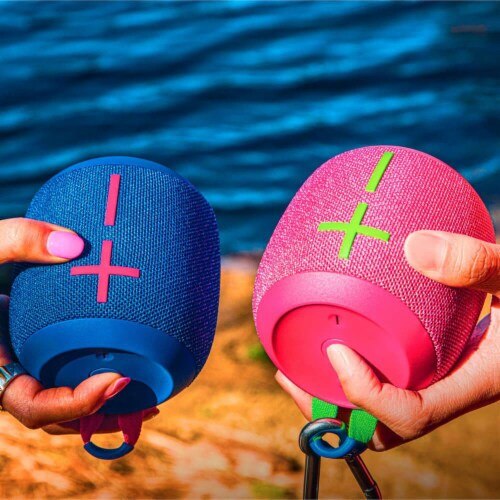 Ultimate Ears WONDERBOOM 3 Portable Bluetooth Speaker (Hyper Pink)