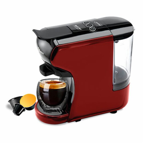 Koblenz Multi Pod Stainless Steel Espresso, Coffee, and Tea Maker, Red and  Black, 1 Piece - Fry's Food Stores