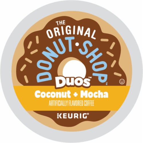 The Original Donut Shop® Duos Coconut + Mocha Medium Roast K-Cup Coffee Pods Perspective: bottom